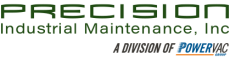 Precision Industrial Maintenance, Inc. logo, a division of PowerVac.